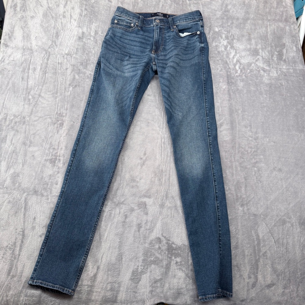 Hollister Stacked Skinny Advanced Stretch Jeans‎ Womens Medium Wash 30x32